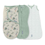 SwaddleMe by Ingenuity Comfort Pack baby swaddle set for 0-3 months