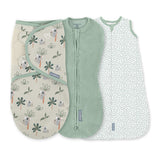 SwaddleMe by Ingenuity Comfort Pack baby swaddle set for 0-3 months