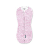 SwaddleMe by Ingenuity newborn swaddle pod with two-way zipper