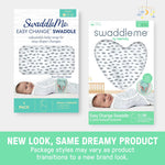 SwaddleMe by Ingenuity Easy Change Swaddle for newborns 0-3 months in Country Petal color