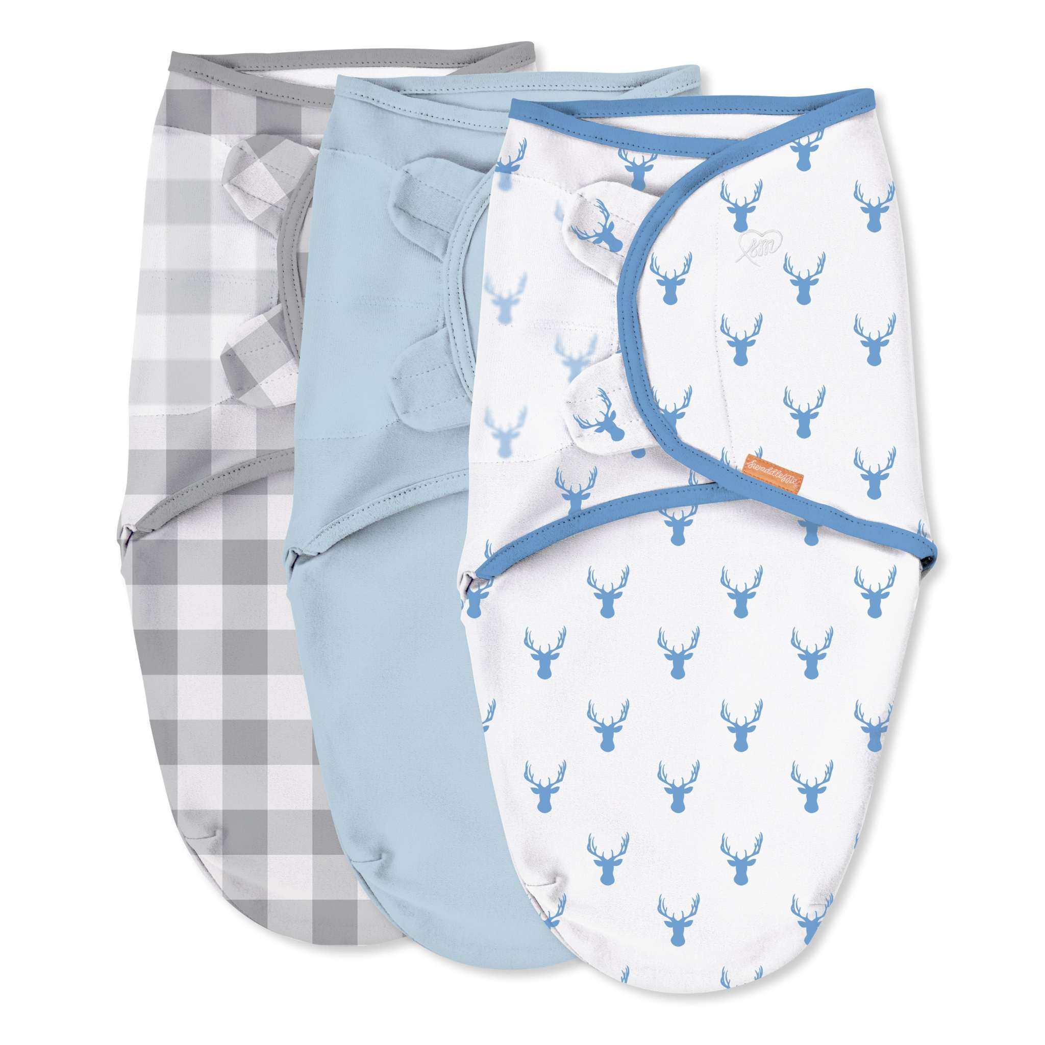 SwaddleMe by Ingenuity Original Swaddle small medium 0-3 months Oh Deer