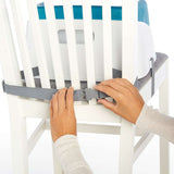 Ingenuity SmartClean Toddler Booster Seat, Peacock Blue