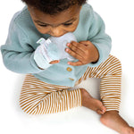Ingenuity Van elephant teething mitt and rattle for babies