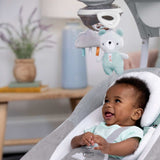 Ingenuity InLighten 2-in-1 Baby Swing & Rocker with Cool Mesh, Pemberton