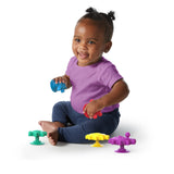 Baby Einstein Gears of Discovery 5-pc Suction Cup Sensory Toys for Bath & Travel