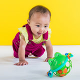 Oball Easy Grasp Jingle & Shake Pal Rattle Infant Toy, Green Frog