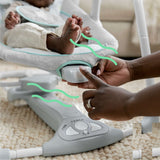 Ingenuity ConvertMe 2-in-1 Compact Portable Baby Swing 2 Infant Seat, Wimberly