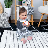 Baby Sensory Rattle with Mirror and 5 Features