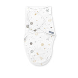 SwaddleMe by Ingenuity Monogram Collection Swaddle, Size SM, 0-3M, 1pk - Sun Space