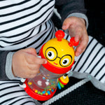 Baby Sensory Rattle with Mirror and 5 Features