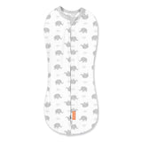 SwaddleMe by Ingenuity Swaddle Pod, Size Newborn, 0-2 months, 1pk (Elephant Skies)