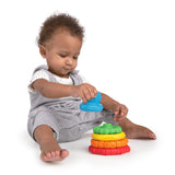 Baby Einstein Stack & Teethe Multi-Textured Easy-to-Grasp 5-Piece Teether Toy Set