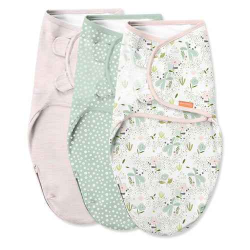 swaddleme by ingenuity easy change swaddle - peekaboo panda