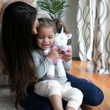 Ingenuity Premium Soft Plush Stuffed Animal Toy, Shimmi the Unicorn