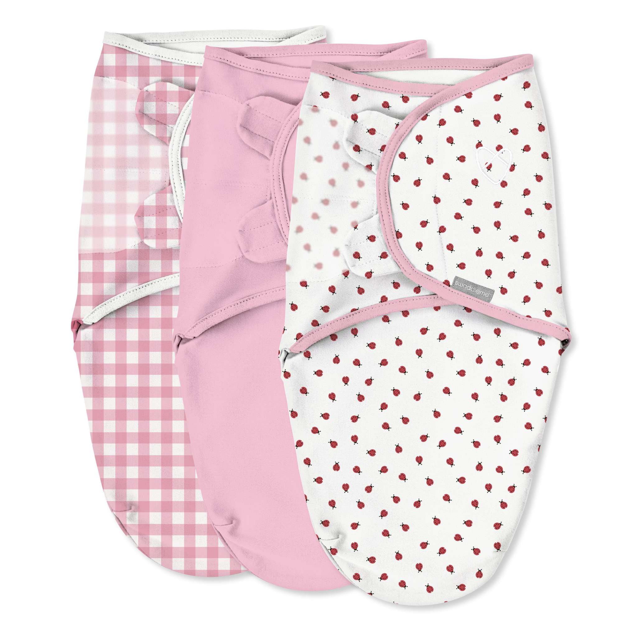 swaddleme by ingenuity original swaddle - lady bug picnic