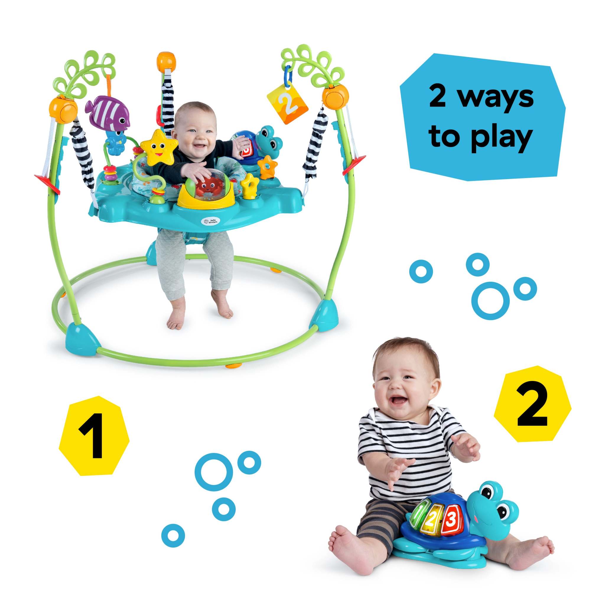 curiosity cove 2-in-1 activity jumper