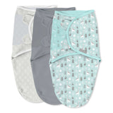 SwaddleMe by Ingenuity Original Swaddle, Size SM, 0-3 months, 3pk (Our Tall Friends)